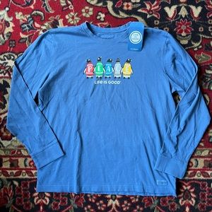 LIFE IS GOOD LONG SLEEVE BNWT